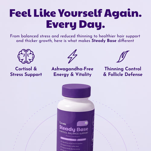 Corvela Steady Base™ - Lower Cortisol, Restore Your Rhythm