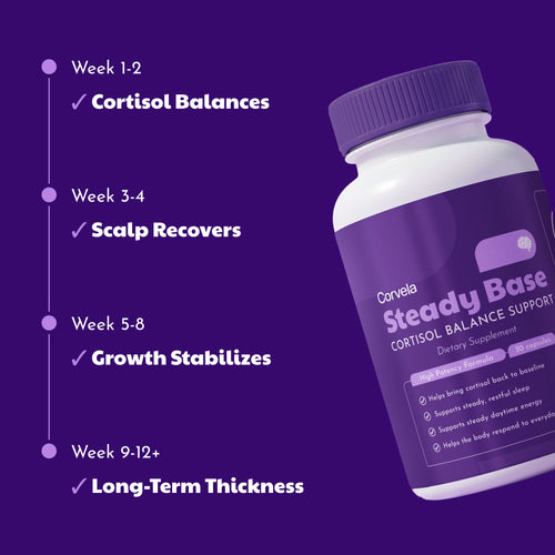 Corvela Steady Base™ - Lower Cortisol, Restore Your Rhythm