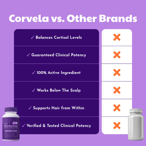 Corvela Steady Base™ - Lower Cortisol, Restore Your Rhythm