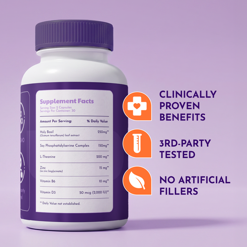 Corvela Steady Base™ Capsules - Lower Cortisol, Restore Your Rhythm - Home P
